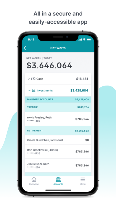 Marina Wealth Screenshot