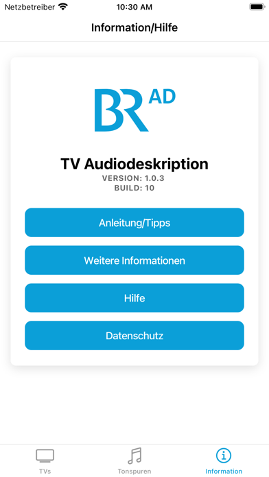 BR Audiodeskription Screenshot