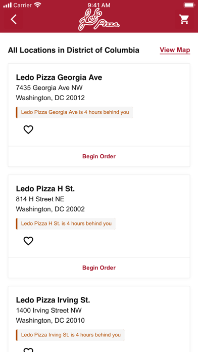 Screenshot #3 pour Ledo Pizza