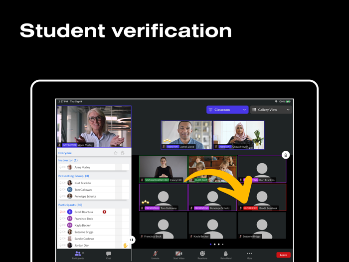 Class - Built on Zoom