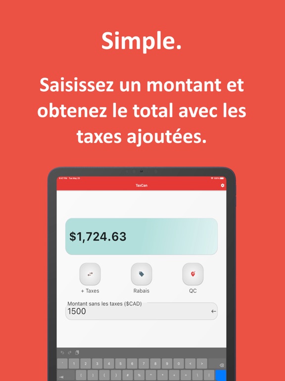 Screenshot #5 pour TaxCan