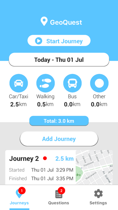 Ipsos GeoQuest Screenshot