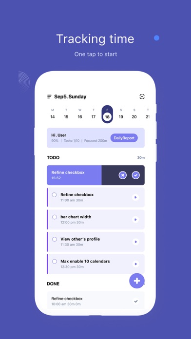 Focus Calendar Screenshot