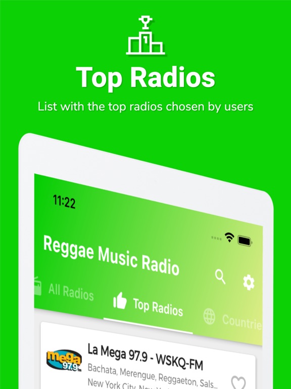 Reggae Music - Reggae Radio iPad screenshot 7 - Music app