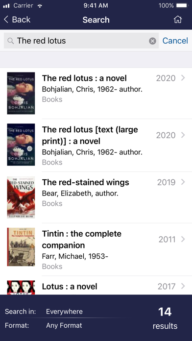 Lincoln Library Springfield Screenshot