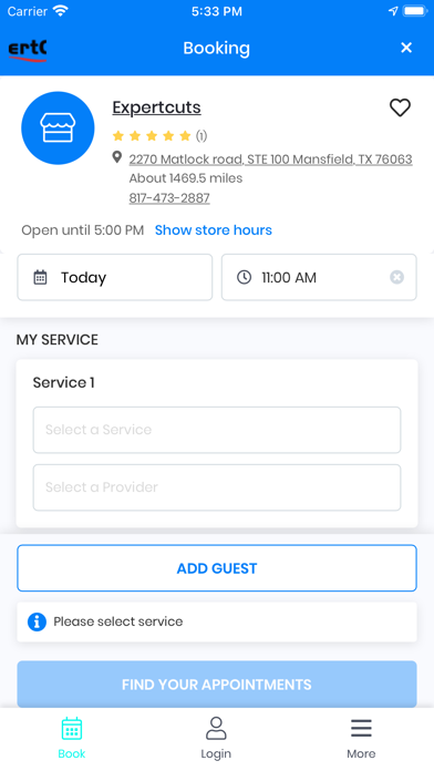 ExpertCuts - Mansfield, Texas Screenshot