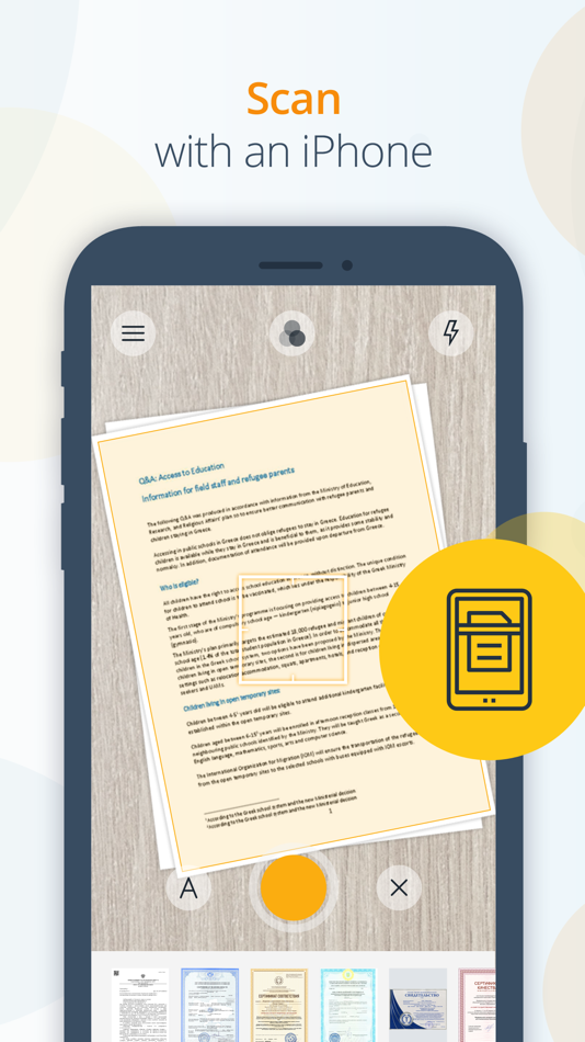 #1. Anyscan - easy scan documents (iOS) 由: Nikolai Krokhin