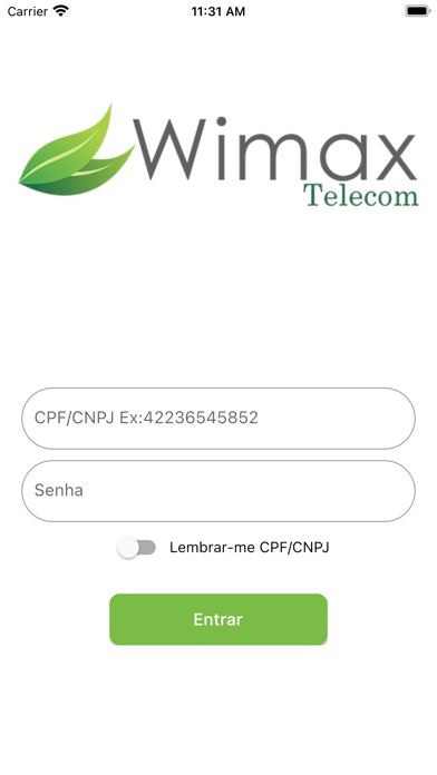 Wimax Telecom Screenshot