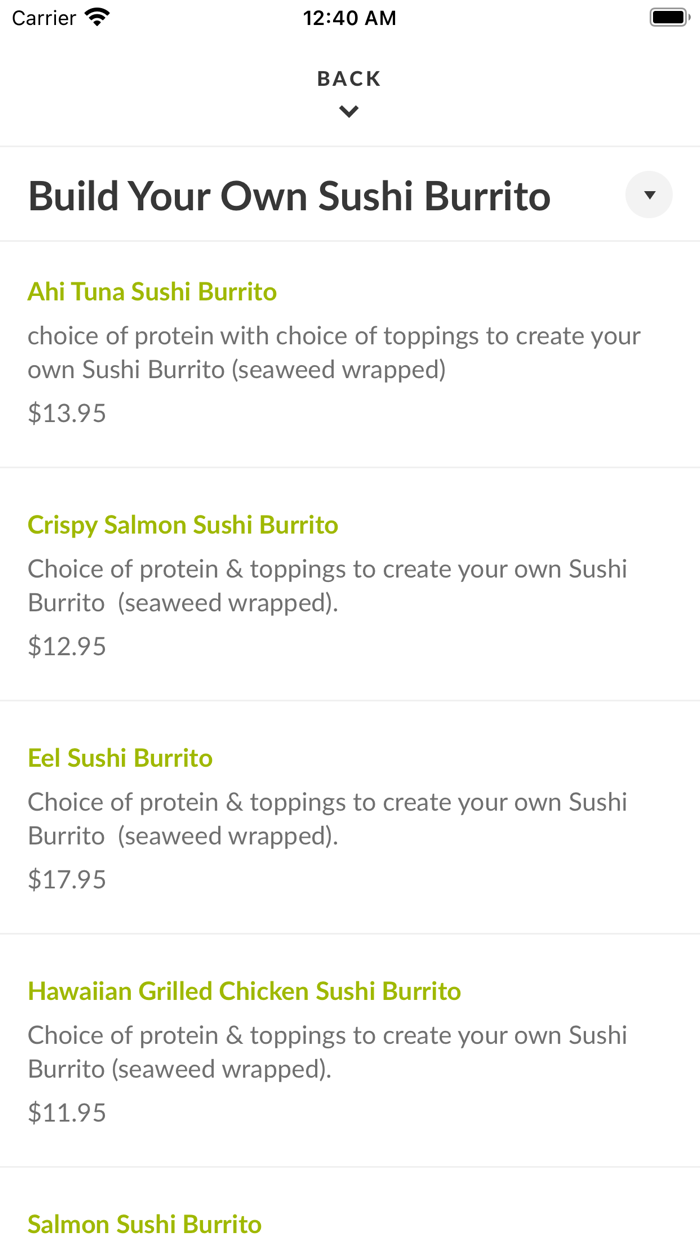 IJ Sushi Burrito
