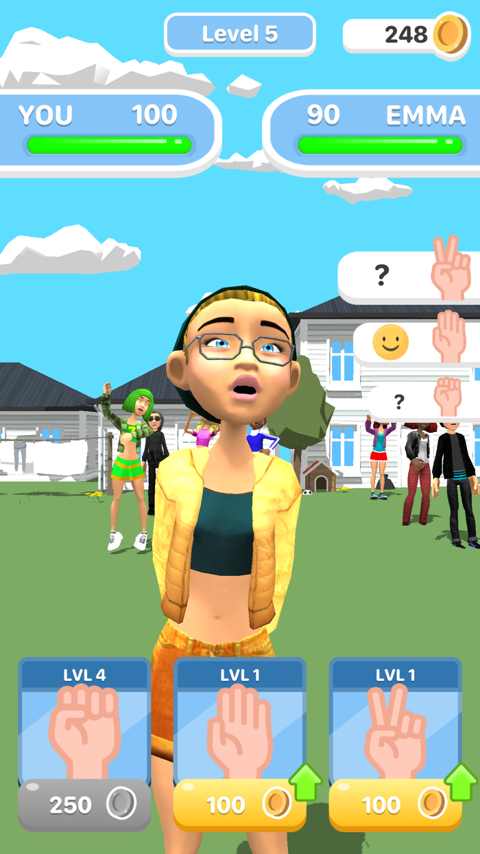 Rock Paper Scissors Fight