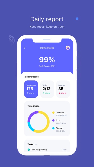 Focus Calendar Screenshot