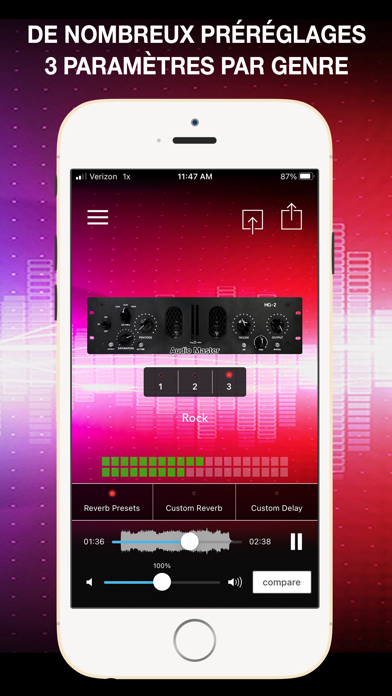 Screenshot #3 pour AudioMaster Pro: Mastering Son