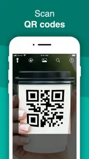 How to cancel & delete qr code & barcode scanner ・ 1