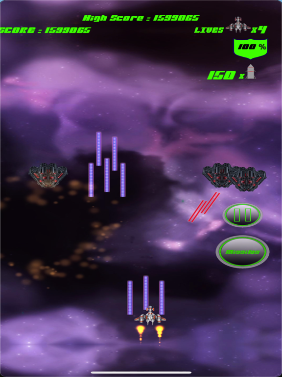 Screenshot #1 for Star Defender Lite