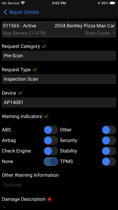 AirPro ADAS Screenshot