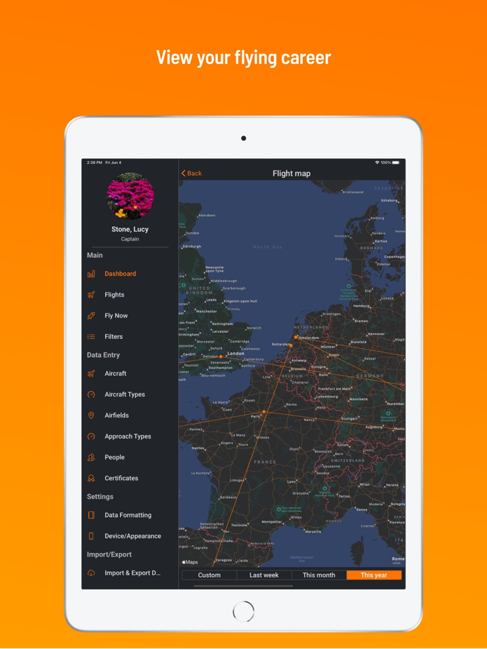 RB Pilot Logbook by CAE