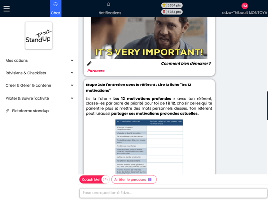 Screenshot #6 pour Standup - Edzo