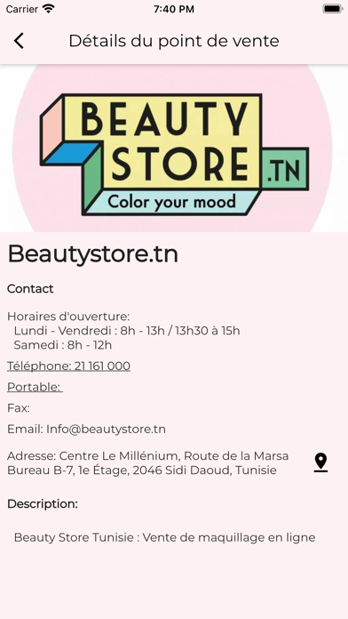 BeautyStore Screenshot