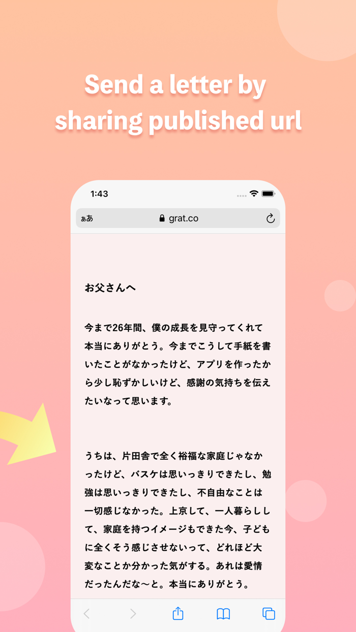 Grat - Express your gratitude