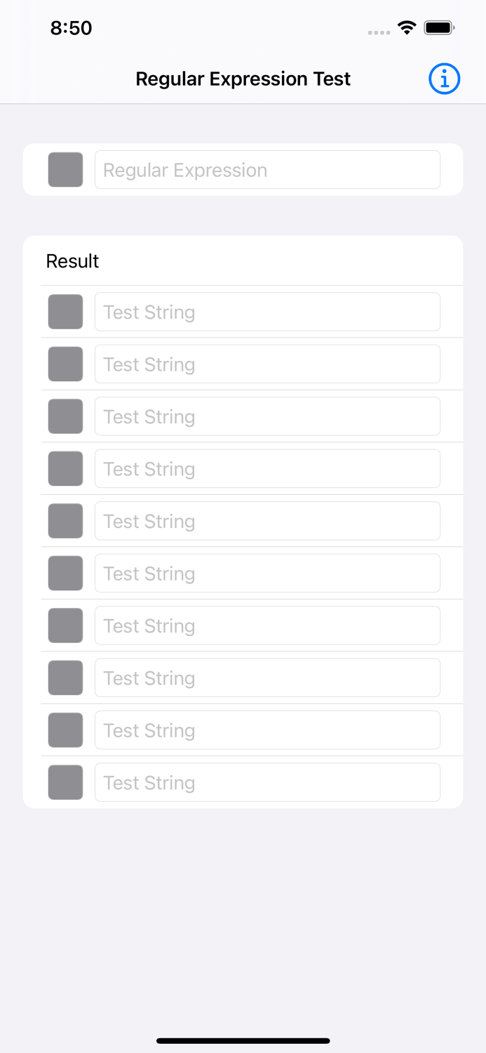 Regular Expression Test
