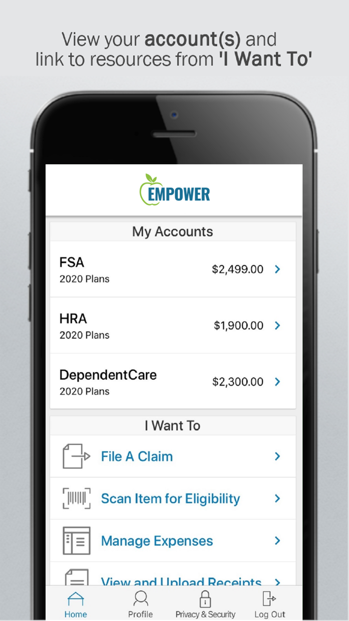 EMPOWER Flex Mobile App