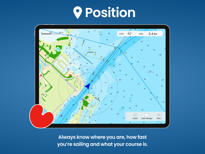 Vaarkaart Friese Meren
