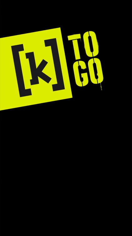[k] to go