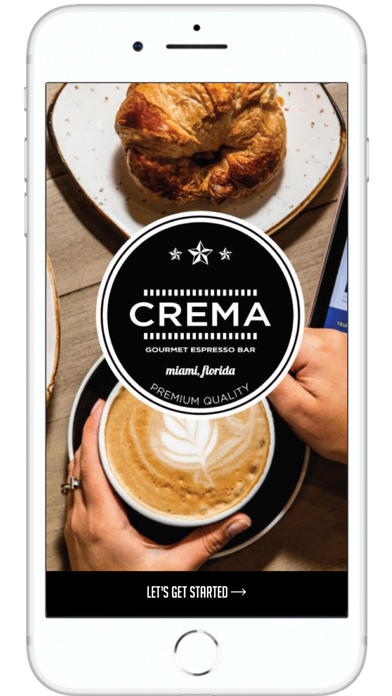 Crema Gourmet Espresso Bar Screenshot