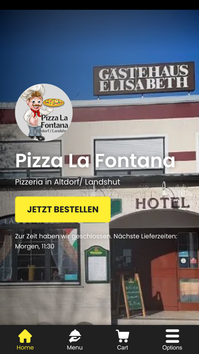 Pizza La Fontana Screenshot 1 - AppWisp.com Pizza La Fontana Screenshot 1 - AppWisp.com