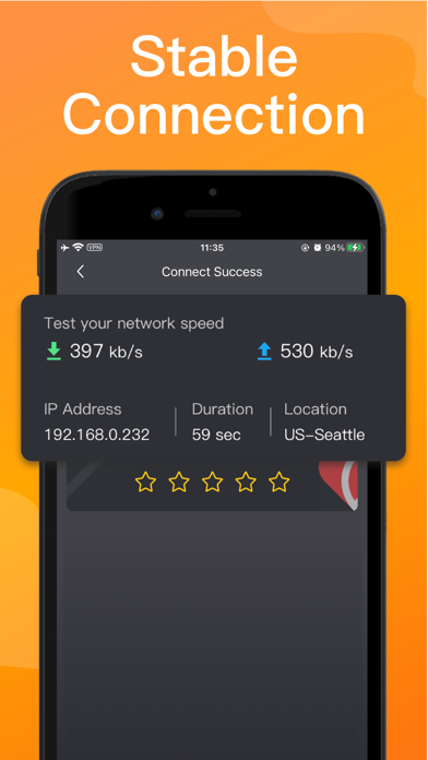 Screenshot #3 pour VPN Tunnel-solo VPN for iPhone