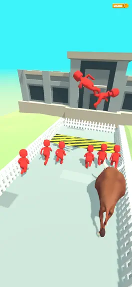 Game screenshot Bull Run 3D! apk