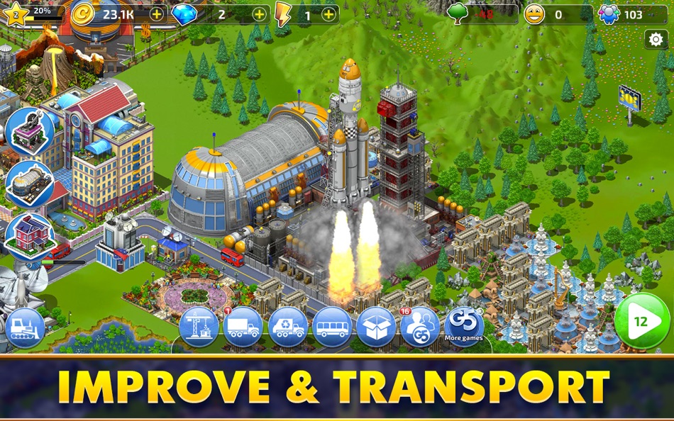 #3. Mayor Match: Build a Town Game (macOS) 由: G5 Entertainment AB