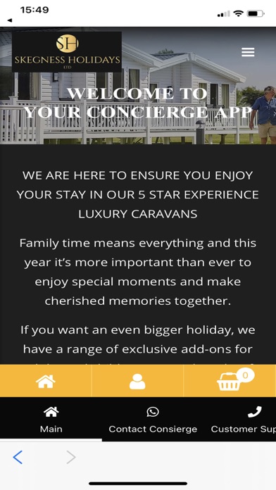 Skegness Holidays App Screenshot