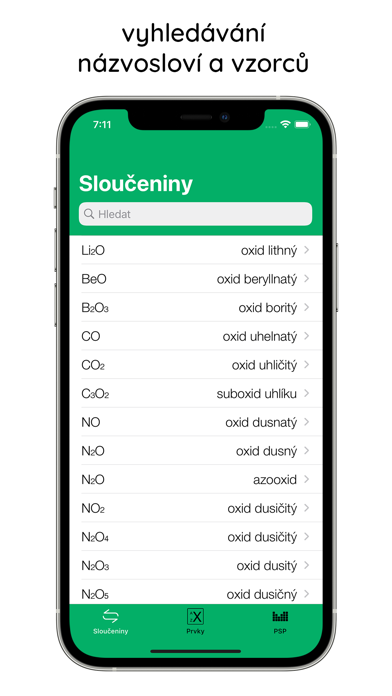 Chemie do kapsy Screenshot