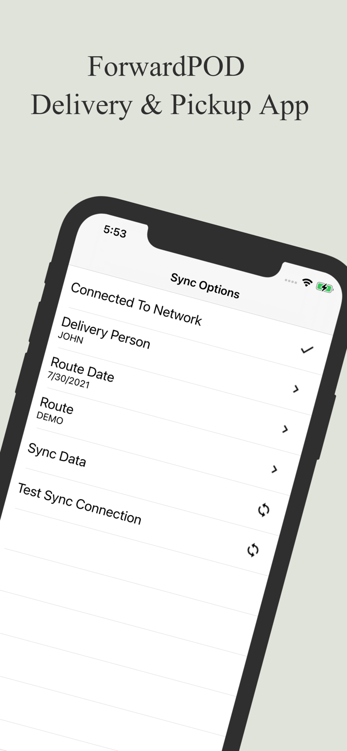 ForwardPOD - Delivery App