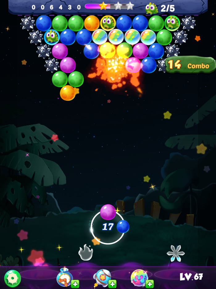 Bubble Shooter Dino