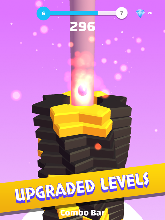 Screenshot #4 pour Helix Stack Jump: Fun Jeux 3D