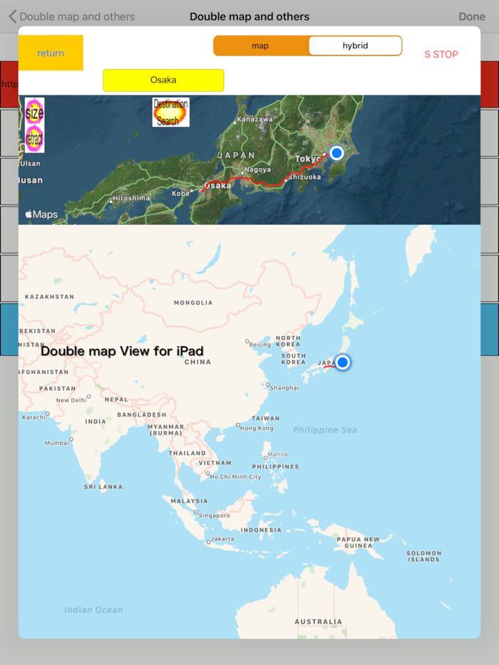 2 world maps in 1 viewc13