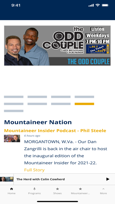 95.7 FM The Ticket Screenshot