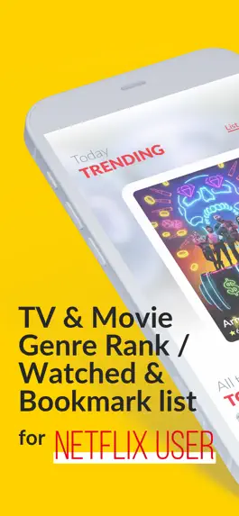 Game screenshot TV&Movie Genre rank & my list mod apk