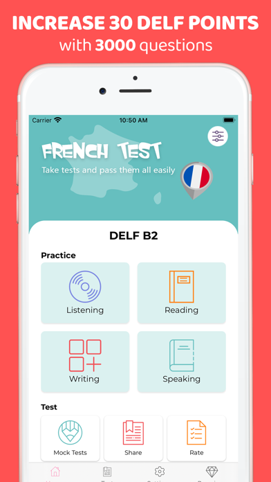 Prep DELF TCF - Learn French Screenshot