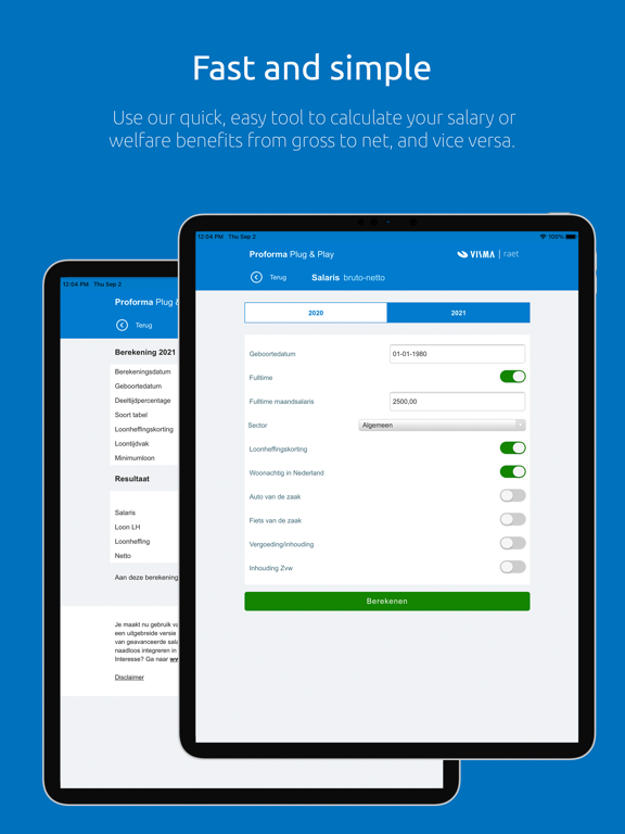 Screenshot #5 pour Visma - Raet Netto