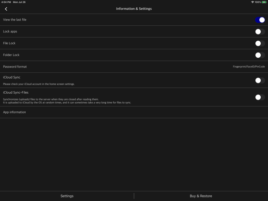 TxtBook - Slim TXT Reader iPad screenshot