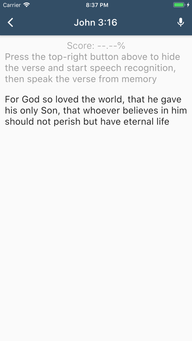 Screenshot #1 pour Bible Memory Verse