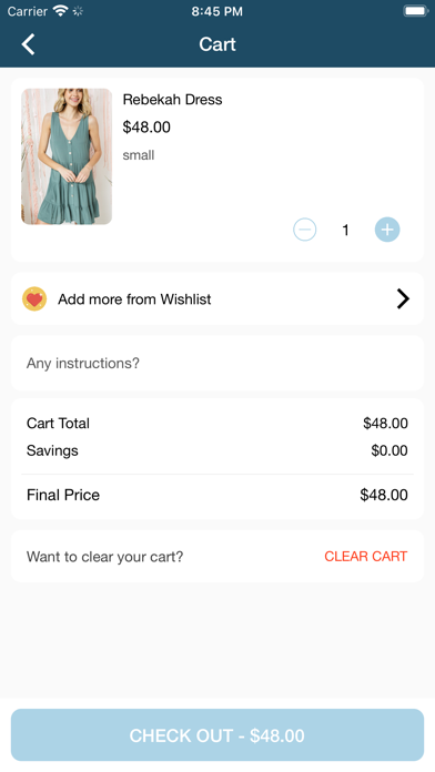 Wavy Boutique Screenshot