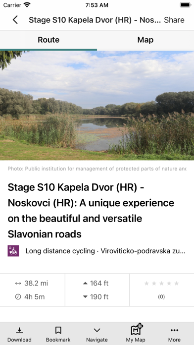 Amazon of Europe Bike Trail Screenshot
