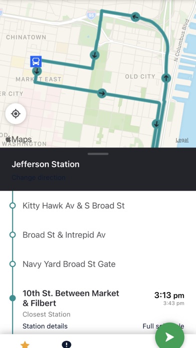 Navy Yard Transit Screenshot