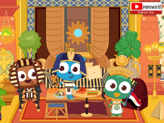 Papo Town Countries iPad screenshot 4 - Education app