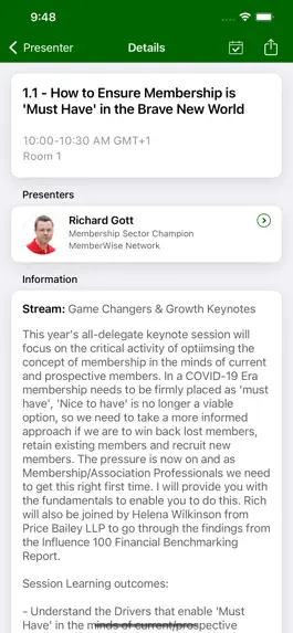 Game screenshot MemberWise Conferences apk