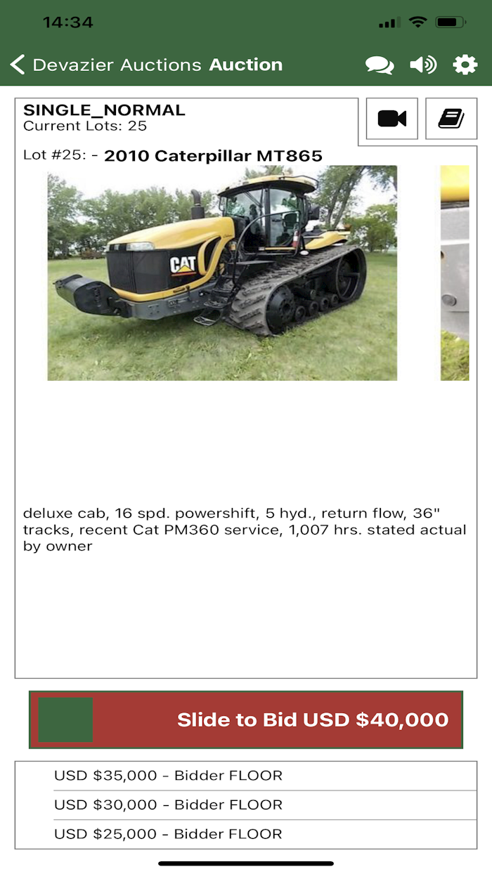 Devazier Auctions Live